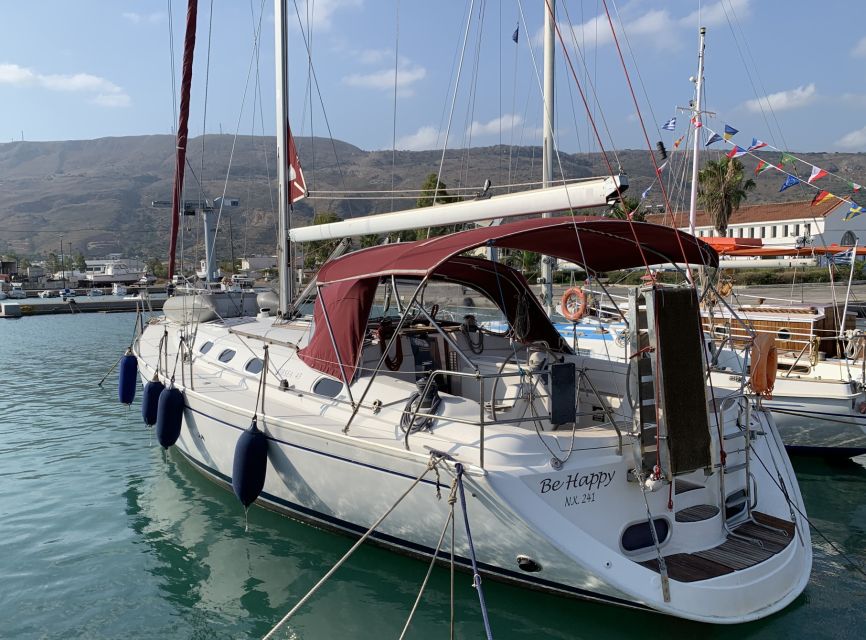 From Chania: Fully Private Sailing Cruise with Meal & Drinks - Learning to sail, not just riding on a boat