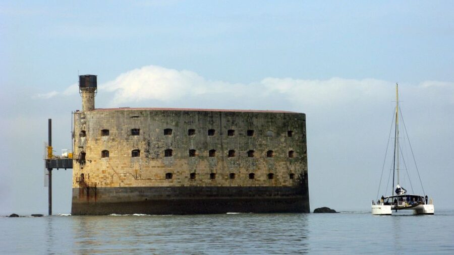From La Rochelle: Sailing Cruise to Fort Boyard - Circling Fort Boyard for the best view