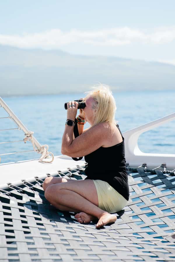 From Ma'alaea: 'Alihilani Sunset Sail Catamaran Tour - Snacks and drinks that make the price work