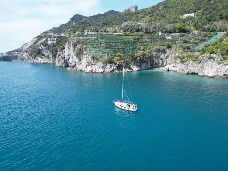 From Salerno: Amalfi Coast Full-Day Sailboat Trip with Lunch - Fresh pasta, local produce, and limoncello
