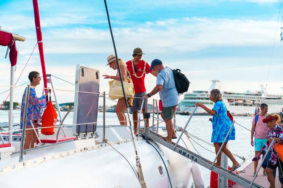 From Tahiti: Tetiaroa Island Tour by Sailing Catamaran - The Ride Home, Fruit Salad, and Punch