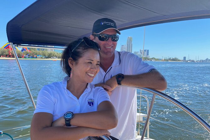 Gold Coast Sailing Cruise with sparkling wine & nibbles platter - Standard snacks or the seafood lunch