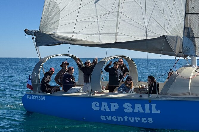 Golf Juan: Sunset Sailing Cruise with aperitif at the Island - A swimming stop near Sainte-Marguerite or Cap d’Antibes