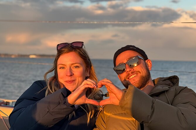 Golf Juan: Sunset Sailing Cruise with aperitif at the Island - Stories and sea views around the Lérins Islands