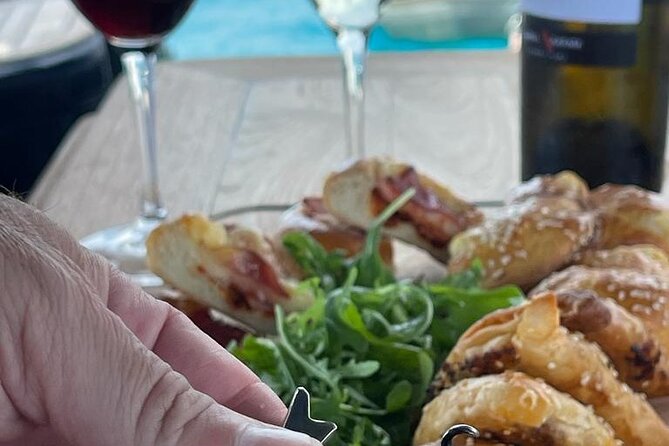 Greek Gastronomy & Wine Pairing Cruise with a Sommelier in Athens - Greek food prepared onboard