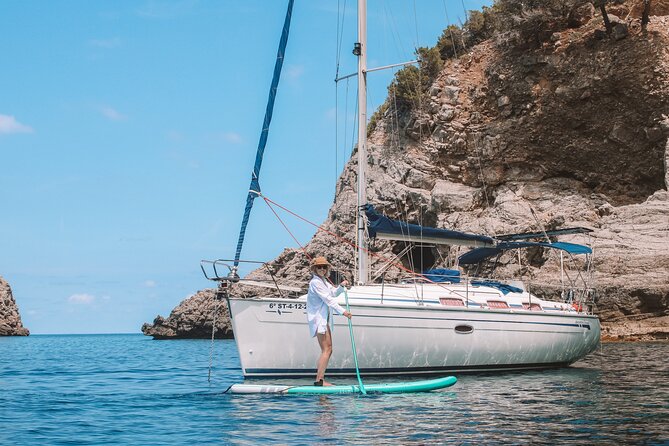 Half Day Private Sailing Tour along the Tramuntana Coast - Leaving Port de Sóller and Entering the Bay