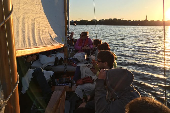 Hamburg Small-Group Sunset Sailing Cruise on Lake Alster - Sailing, not a narrated sightseeing cruise