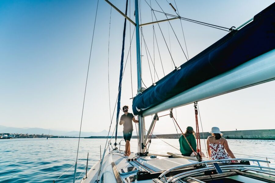 Heraklion: Sailboat Cruise to Dia Island with Drinks & Lunch - Choosing between the three sailing options