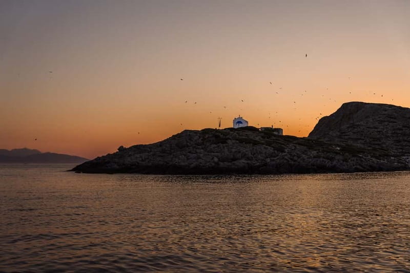 Heraklion: Sunset Sailing Cruise Dia Island with Snorkeling - Reaching Dia Island from Heraklion