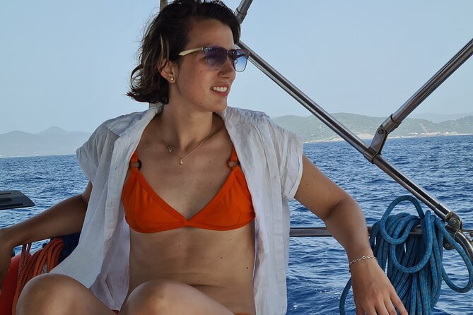 Ibiza & Formentera Private Deluxe Sailing: Full Day - Playa des Codolar and the rocky coast