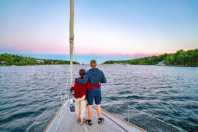 JFarwell Sunset Wine and Cheese Yacht Sailing - A Sunset Sail That Actually Uses the Water