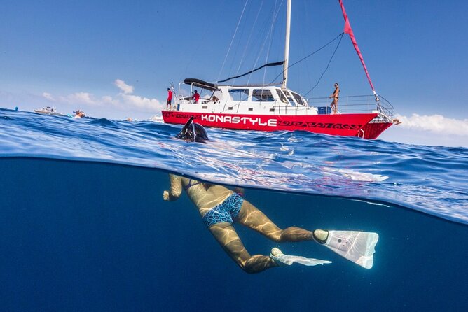 Kealakekua Bay (Captain Cook Monument) Snorkel and Sail Adventure - Snorkeling With a Grand Staircase
