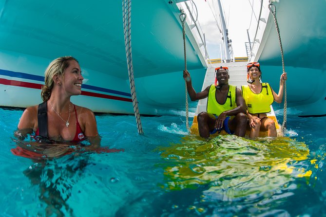 Key West Sail and Snorkel with Hotel Transportation from Miami - Drinks, changing space, and the trip back