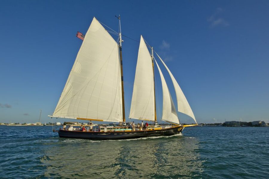 Key West: Schooner Sunset Sail with Food & Drinks - Key points at a glance