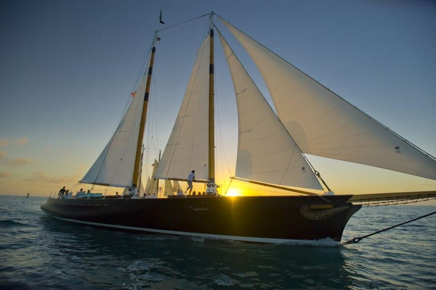 Key West: Schooner Sunset Sail with Food & Drinks - Setting sail from Schooner Wharf