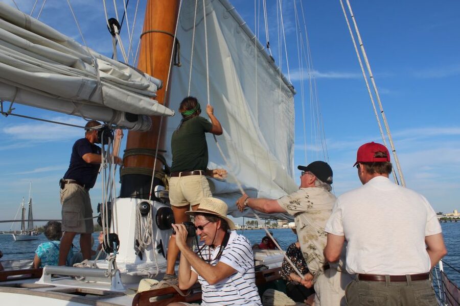 Key West: Schooner Sunset Sail with Food & Drinks - Dolphins, turtles, and other wildlife