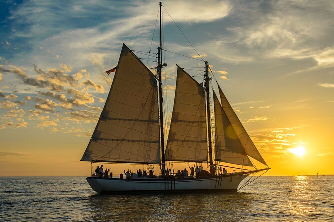Key West Sunset Sail Aboard Legendary Schooner Appledore - Leaving the Key West Historic Seaport