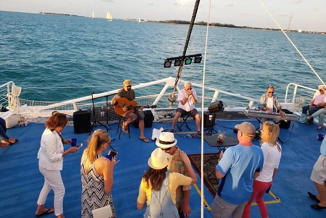 Key West Sunset Sail with Live Music, Drinks and Appetizers - A party boat with a front-row sunset
