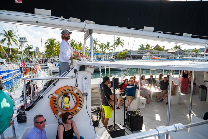 Key West Sunset Sail with Open Bar, Live Music and Hors D'oeuvres - The harbor route and Key West landmarks