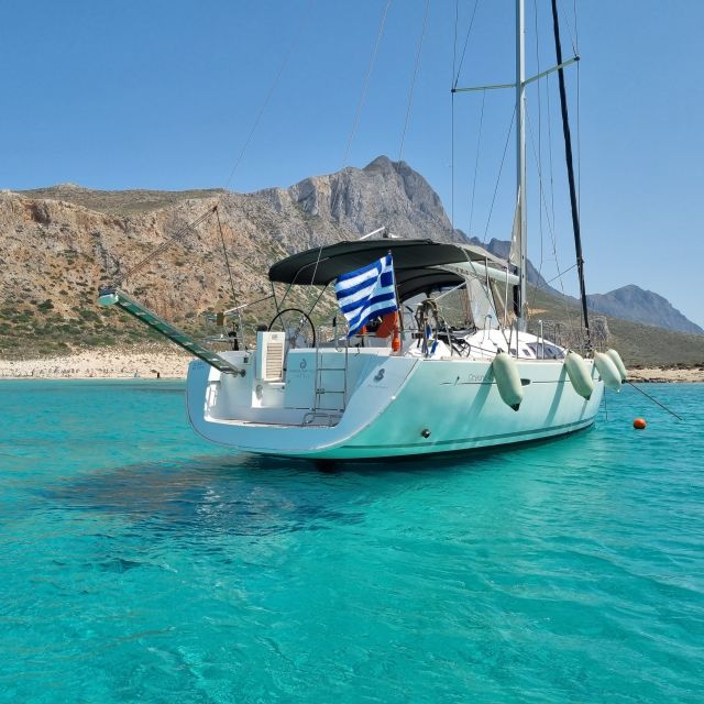 Kissamos: Balos and Gramvousa Private Sailing Trip with Meal - Two hours at Balos Beach