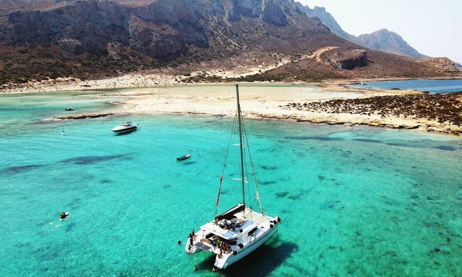 Kissamos: Balos & Gramvousa Luxury Catamaran Sailing Cruise - Why Balos works best from the water