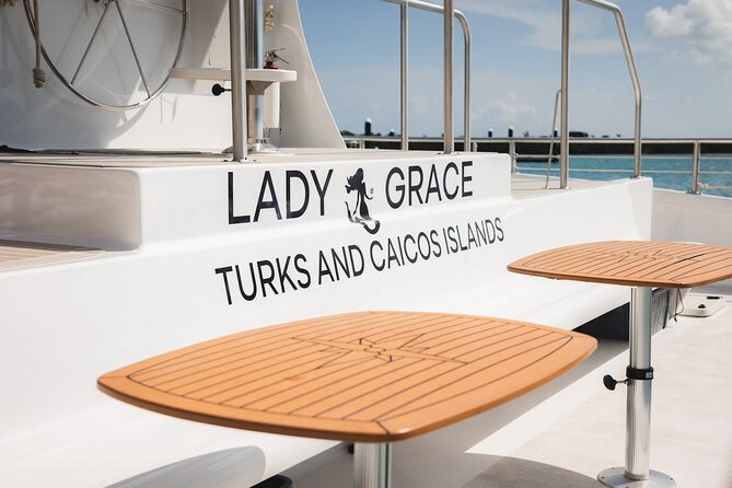 Lady Grace Signature Catamaran Sunset Sail from Ritz-Carlton - Grace Bay sunset views from the Lady Grace