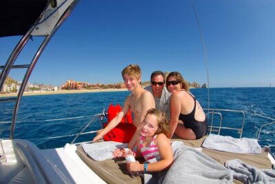 Lands End Luxury Sail and Snorkel Cruise in Cabo San Lucas