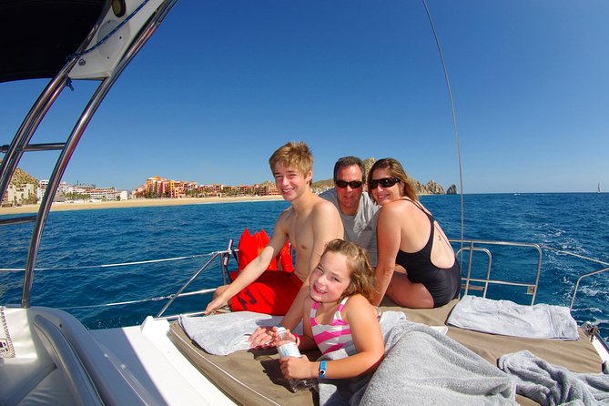 Lands End Luxury Sail and Snorkel Cruise in Cabo San Lucas - Sailing past El Arco and Land’s End