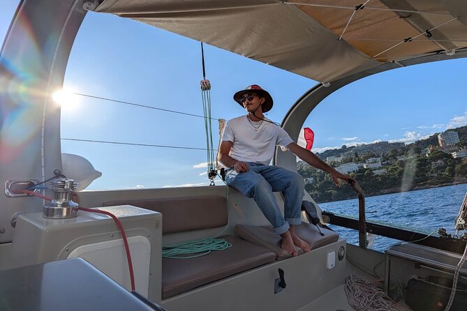 Lérins Islands Sailing Discovery, snorkeling and paddle SUP - What the sailing itself feels like