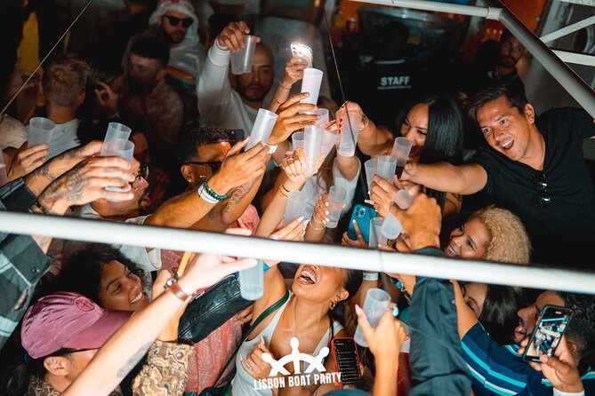 Lisbon Boat Party BIGGEST Sunset Cruise — with Music & Drinks - What this Lisbon boat party is really like