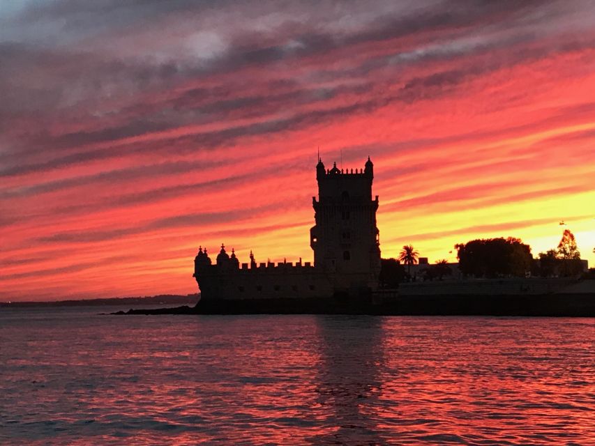 Lisbon: Enjoy a Sunset or Night Tagus River Sailboat Cruise - The south bank, Christ the King, and the bridge
