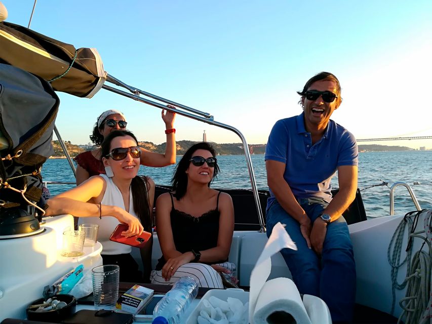 Lisbon: Sailing Tour with Wine and Snacks - Sunset, snacks, and the social side