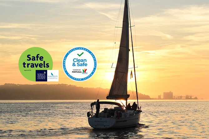 Lisbon Small Group 2h Sunset Sailing- Live Commentary & a Drink - Setting sail on a 36-foot boat