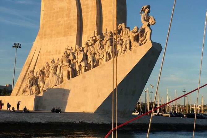 Lisbon Sunset Sailing with Portuguese Wine and History - Praça do Comércio and the old center