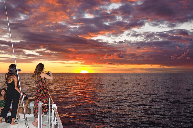 Live Music Sunset Sail - Sunset over Frederiksted, with music on the water