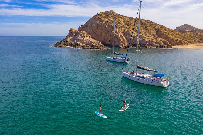 Los Cabos Luxury Sailing, Snorkel and Lunch Cruise - A generous lunch with drinks on deck