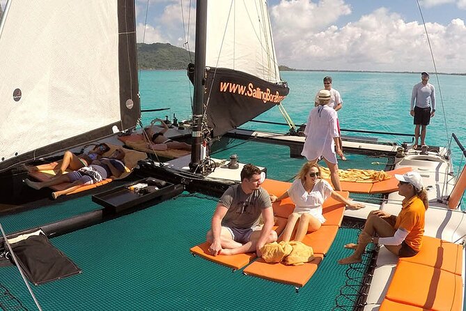 LUXURY Catamaran Bora Bora : Sailing, Snorkeling & Floating Bar - Who should book this four-hour cruise