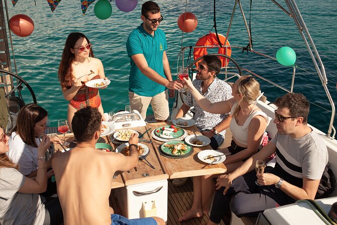Luxury Catamaran Morning Semi-Private & Greek Gastronomy Athens - From Alimos Marina to Hydrousa at 9:30 a.m.