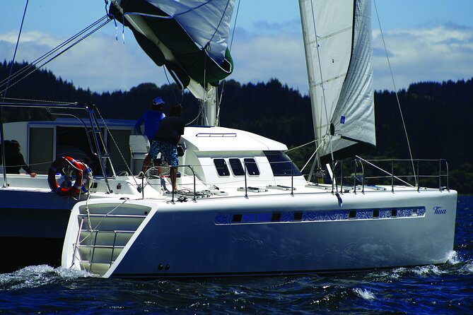 Luxury Sailing - Māori Rock Carvings - Taupo Sailing Adventures - What happens during the 2.5-hour outing