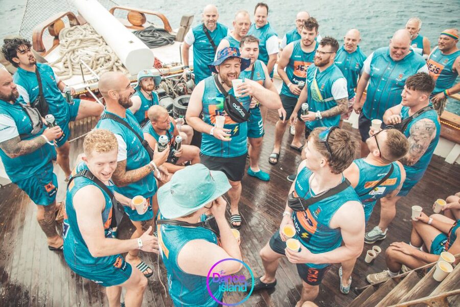 Malta: Sailboat Party with an Open Bar, Snack, and Swimming - The swim stop in clear Mediterranean water
