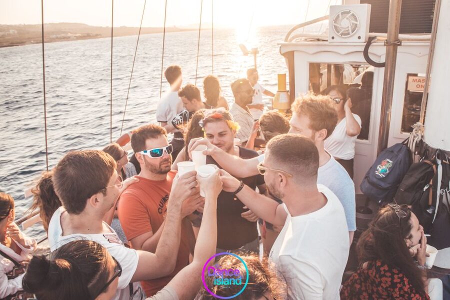 Malta: Sailboat Party with an Open Bar, Snack, and Swimming - Who will get the most from this boat party