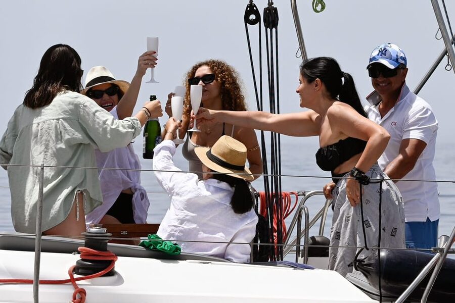Marbella: Dolphin-Watching Sailboat Trip with Drinks, Snacks - The first stretch: Marbella from the water
