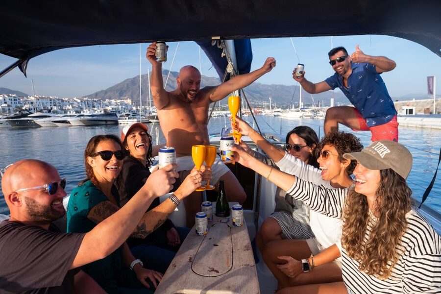 Marbella: Sailing & Dolphin Watching with Snacks and Drinks - What you can see on a clear day
