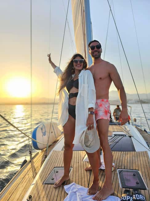 Marbella: Sunset Sailing Trip with Drinks and Snacks - Drinks, snacks, and the easygoing onboard mood