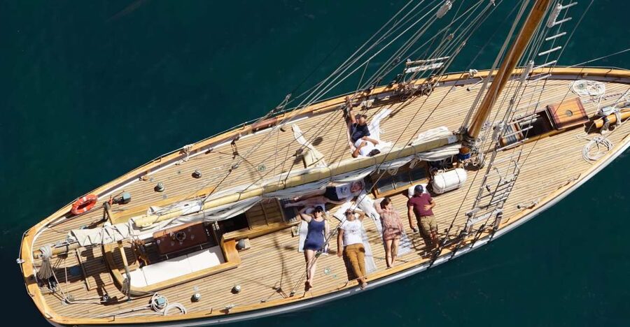 Marseille: Sailboat Cruise with Lunch, Swim & Organic Wine - Lunch, organic wine, and the social side of the boat