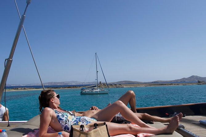 Mykonos Sail Cruise to Rhenia, Guided Tour of Delos, Lunch&Drinks - What the $145.12 price really covers