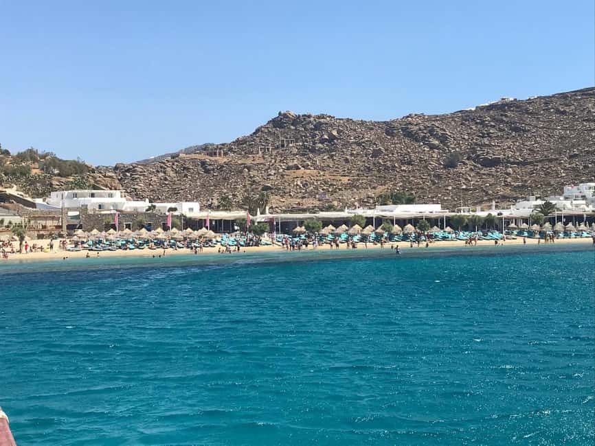 Mykonos: Sunset Sail Cruise to Rhenia, Beach Hopping, Dinner - Transfers, timing, and what to pack