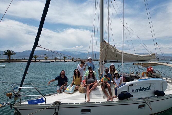 Nafplio Sun Sail Cruises | Semi-Private | With Full Meal - Timing, meeting point, and weather concerns