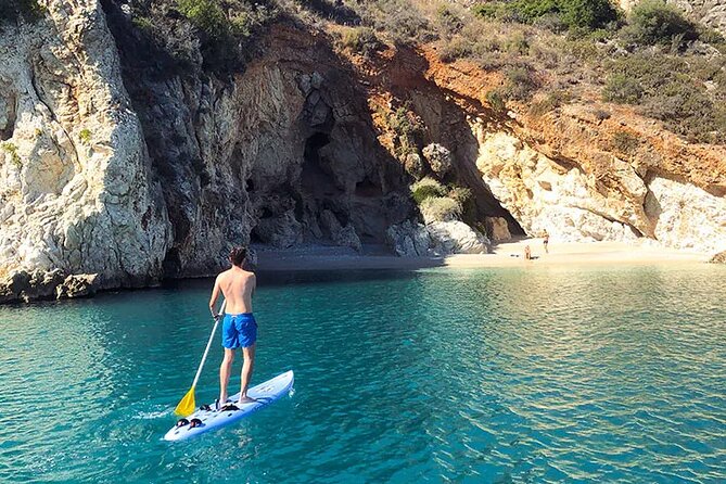 Nafplio Sun Sail Cruises | Semi-Private | With Full Meal - Xiropigado and the beaches reached only by boat