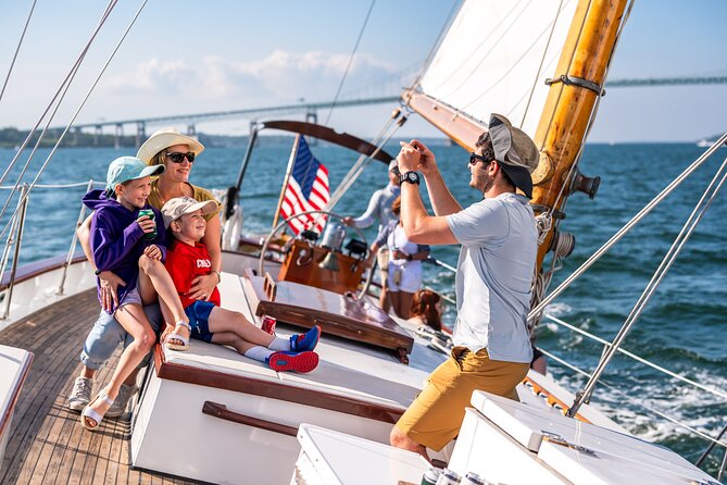 Newport Afternoon Sightseeing Sail on Classic Sailboat - The crew and the level of narration